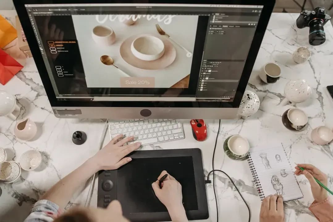 アトリエノードの制作ノート：写真と文字の距離を整える